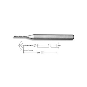 MECHE 0.8 MM CARBURE QUEUE 3.17mm (1/8")