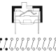 INTERRUPTEUR DIP 10 POSITIONS