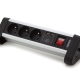 MULTIPRISE DE TABLE - 3 PRISES - 2 PORTS USB - 2.4 A - TERRE FRANÇAISE