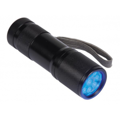 LAMPE DE POCHE - 9 LEDs UV