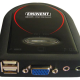 EMINENT - COMMUTATEUR KVM AVEC 2 PORTS USB ET SUPPORT AUDIO