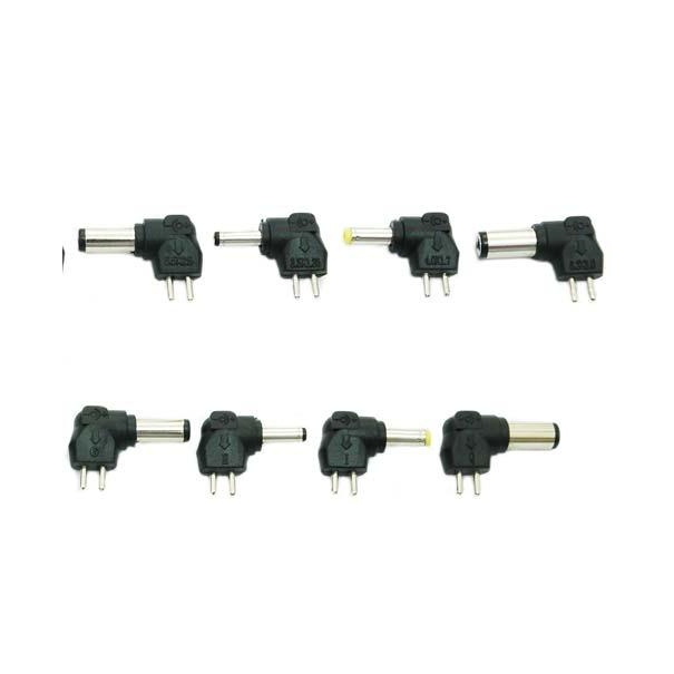 DC PLUG MULTI-TENSIONS 90° - Plugs (in mm): 6,5x1,5 / 6,3x3 / 5,5x2,5 / 5,5x2,1 / 5,5x1 / 4,95x1,98 / 3,5x1,35