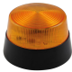 FLASH STROBOSCOPIQUE À LED - AMBRE - 12 VCC - ø 77 mm