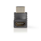 Adaptateur HDMI - Connecteur HDMI coudé à 270° vers HDMI femelle