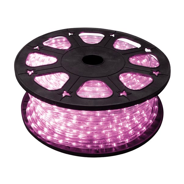 FLEXIBLE LUMINEUX À LED - 45 m - ROSE