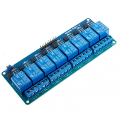 Module 8 relais pilotable par microcontrolleur 5V ou 3.3V