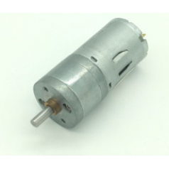 MOTEUR REDUCTEUR 12VDC 400RPM - LONGUEUR 50MM - DIAM25MM - AXE DIAM 4MM