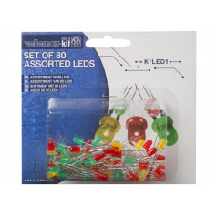 ASSORTIMENT DE 80 LEDS