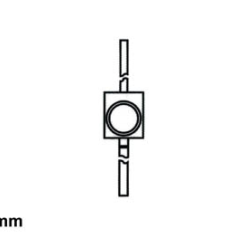 LED SOLID-STATE SUBMINIATURE 1.9mm - VERT DIFFUSANT