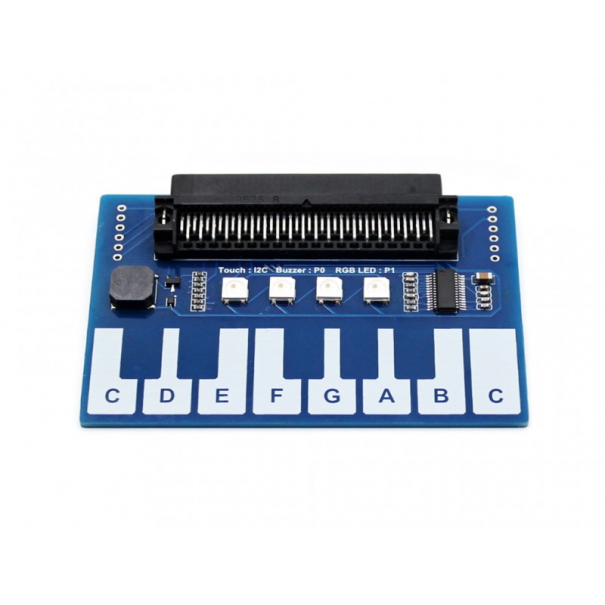 Mini module de piano pour micro: bit, touches tactiles pour jouer de la musique