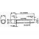 LED CLIGNOTANTE VERTE DIFFUSANTE 3mm