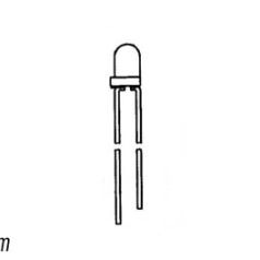 LED CLIGNOTANTE JAUNE DIFFUSANTE 3mm