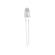 LED 5mm TRANSPARENT - BLEU - 6300mcd 15°