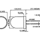 LED SUPERLUMINEUSE ROUGE DIFFUSANTE 10mm 100mcd