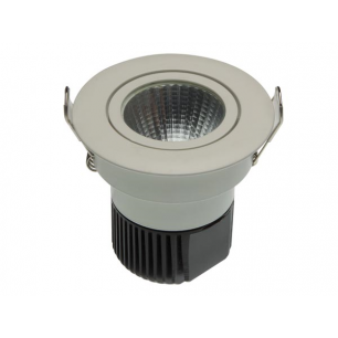 Plaffonier Led COB 6,5 W - rond - Blanc