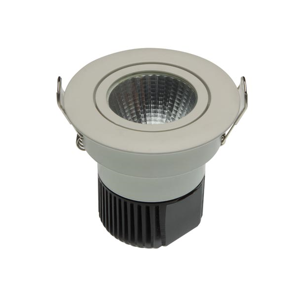 Plaffonier Led COB 6,5 W - rond - Blanc