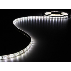 KIT RUBAN À LED FLEXIBLE AVEC ALIMENTATION - BLANC FROID - 300 LED - 5 m - 12 VCC