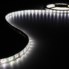 KIT RUBAN À LED FLEXIBLE AVEC ALIMENTATION - BLANC FROID - 300 LED - 5 m - 12 VCC