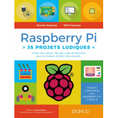 LIVRE RASPBERRY PI - 35 PROJETS LUDIQUESVous avez un Raspberry Pi ou vous projetez d’en acheter un, mais vous ne savez pas tro