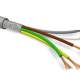 CABLE LIYCY 4X0.25 + TRESSE - CODE COULEUR DIN47100