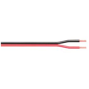 CABLE HAUT-PARLEUR - ROUGE/NOIR - 2 x 0.75mm² au mètre