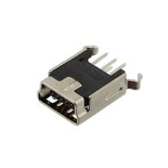 CONNECTEUR MINI USB B - PCB 180°