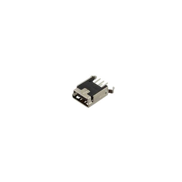 CONNECTEUR MINI USB B - PCB 180°