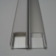 PROFILE ALUMINIUM 1M + PLEXI OPAL