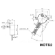 MOTEUR PAS A PAS 12VCC 60mA (ANGLE 7.5° / 48 PAS)