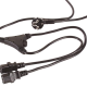 CABLE D'ALIMENTATION L  2.0m NOIR