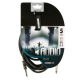 CABLE HAUT-PARLEUR PROFESSIONNEL 6.35mm MONO VERS 6.35mm MONO BLEU (5m)