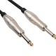 CABLE PROFESSIONNEL POUR GUITARE, JACK METALLIQUE 6.35mm VERS JACK METALLIQUE 6.35mm (5m)