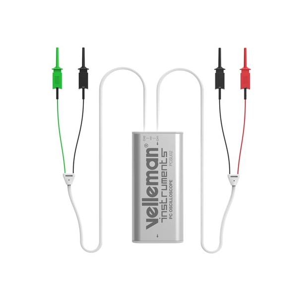 MINI OSCILLOSCOPE À 2 CANAUX POUR PC AVEC CONNEXION USB