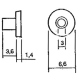 CANON ISOLANT POUR TO3