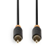 Câble audio RCA mâle vers mâle de 2m