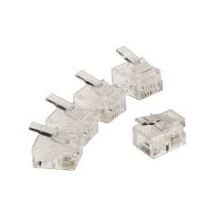 CONNECTEUR RJ 4/6CTS A SERTIR