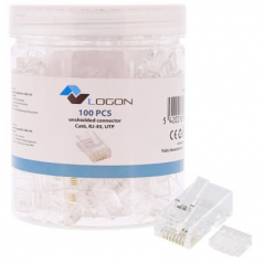 CONNECTEUR RJ45 CAT5 / BOITE DE 100PCS