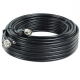 CABLE COAX + ALIM CONNECTEUR BNC + DC PLUG - 10 METRES - POUR CAMERA DE SURVEILLANCE