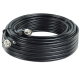 CABLE COAX + ALIM CONNECTEUR BNC + DC PLUG - 10 METRES - POUR CAMERA DE SURVEILLANCE