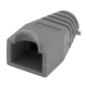 RJ45 MANCHON SOUPLE POUR FICHE MODULAIRE - GRIS