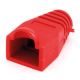 RJ45 MANCHON SOUPLE POUR FICHE MODULAIRE - ROUGE