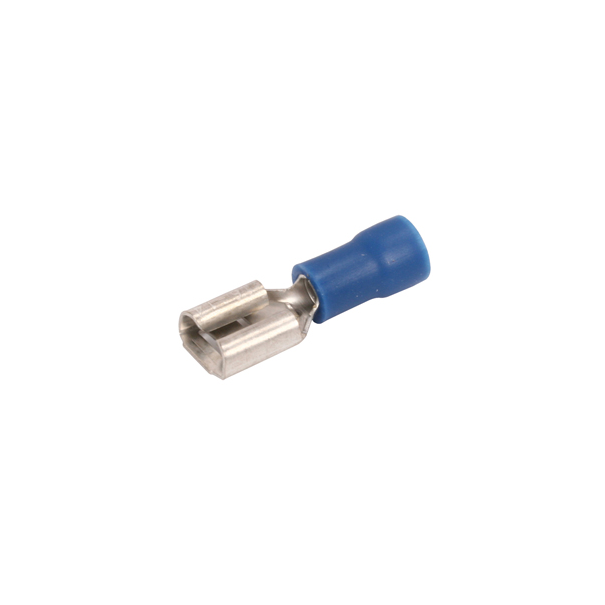 FASTON FEMELLE 6.6MM BLEU 2.5MM²