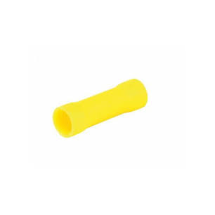 COSSE A SERTIR CYLINDRIQUE JAUNE 4MM²- MANCHON F/F