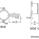 VIBREUR PIÉZOÉLECTRIQUE 12 VCC - RACCORDEMENT PAR FILS