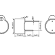 MICRO BUZZER 5Vcc TYPE CI - SCELLE