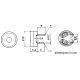 TRANSDUCTEUR PIEZO 1.5Vca 2.048kHz 75dB TYPE CI