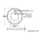 ELEMENT PIEZO 30Vca 0.5-20KHz 75dB