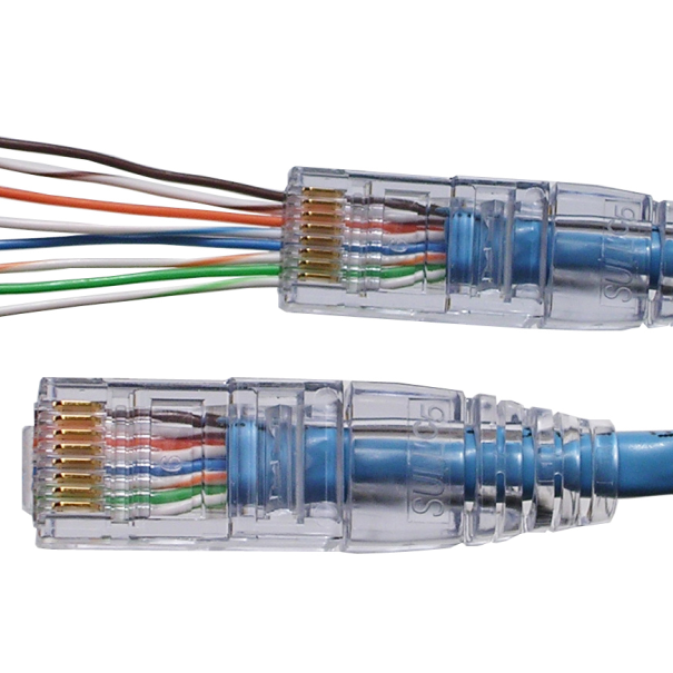 CONNECTEUR RJ45 FACILE UNSHIELDED  CAT5E