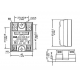 RELAIS DE PUISSANCE STATIQUE 25A / 240V 1 x TRAVAIL