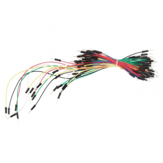 JEU DE FILS DE RACCORDEMENT AWG - 1 broche MÂLE VERS MÂLE (65 pcs)